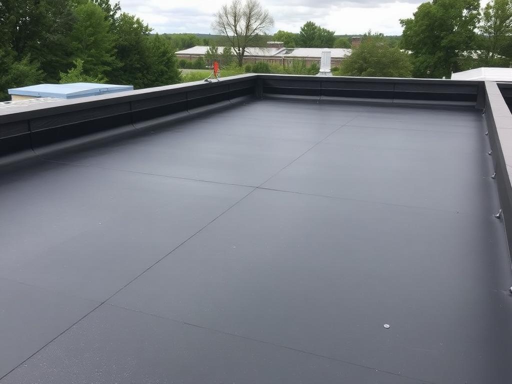 عزل EPDM — مبنى تجاري
